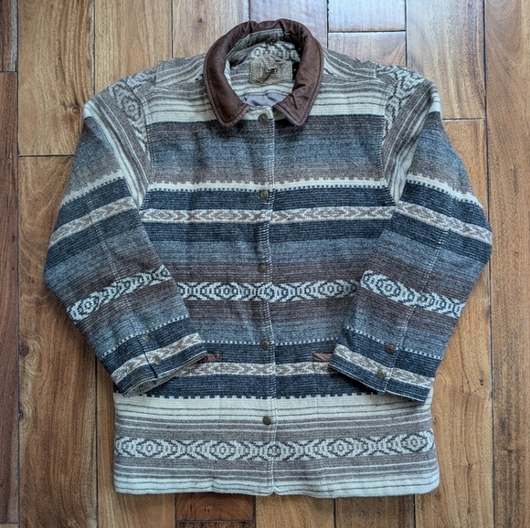 Woolrich Other - 90's Woolrich Southwest Barn Blanket Coat (M)